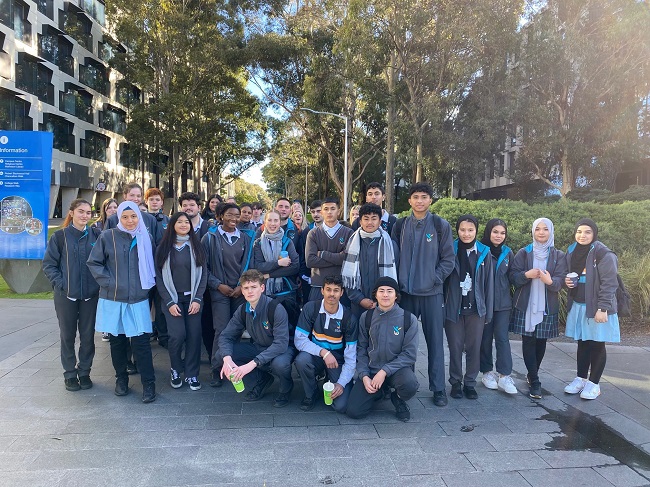 University visit to Melbourne